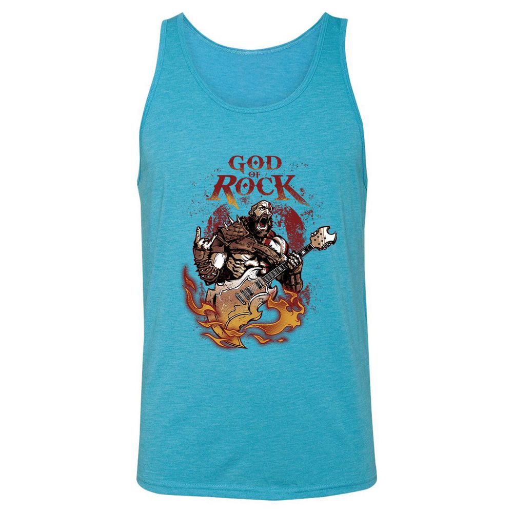 Unisex Jersey Tank - TZ31JETJ - Aqua Triblend - 3