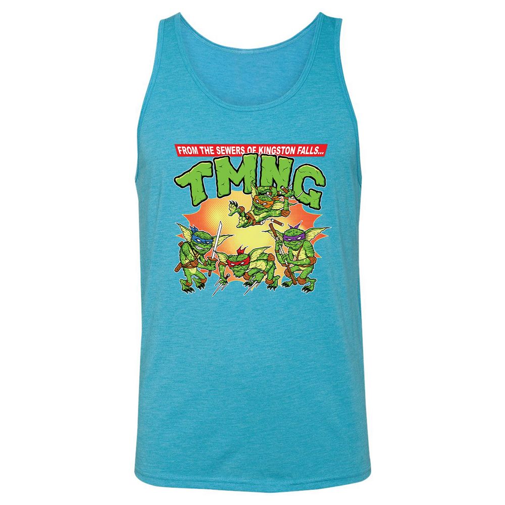 Unisex Jersey Tank - S74HT4LK - Aqua Triblend - 3