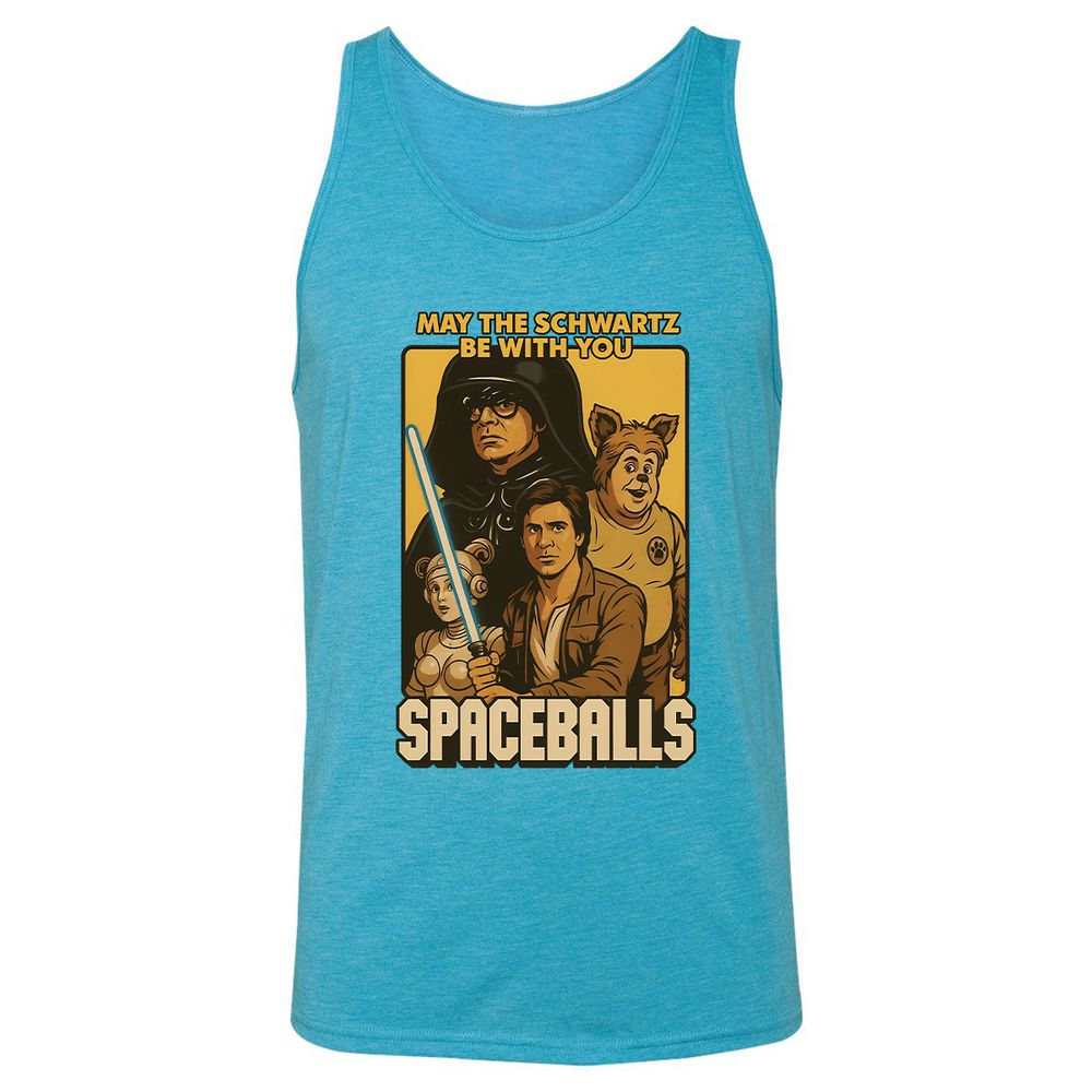 May the Schwartz Be With You - Aqua Triblend - 3