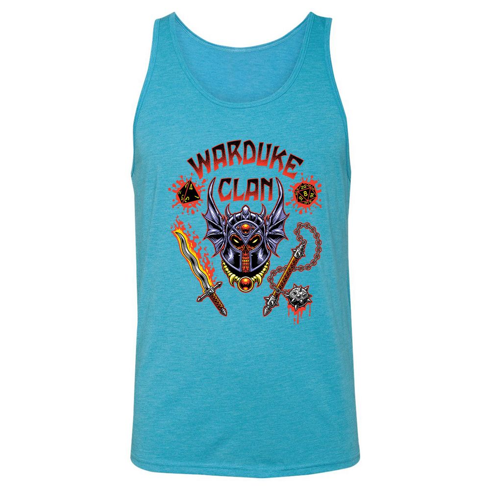 Unisex Jersey Tank - AAQRB6HY - Aqua Triblend - 3