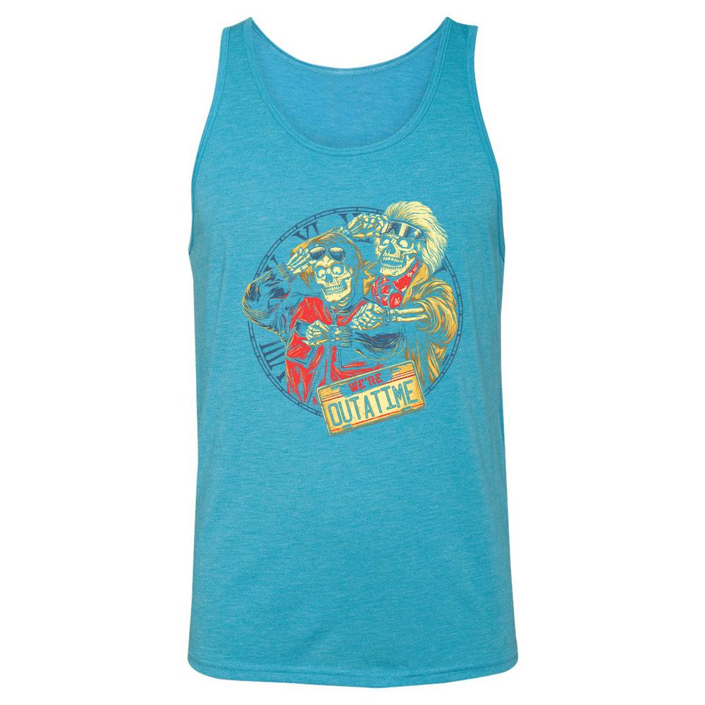 Unisex Jersey Tank - 7CTMF3D5 - Aqua Triblend - 3