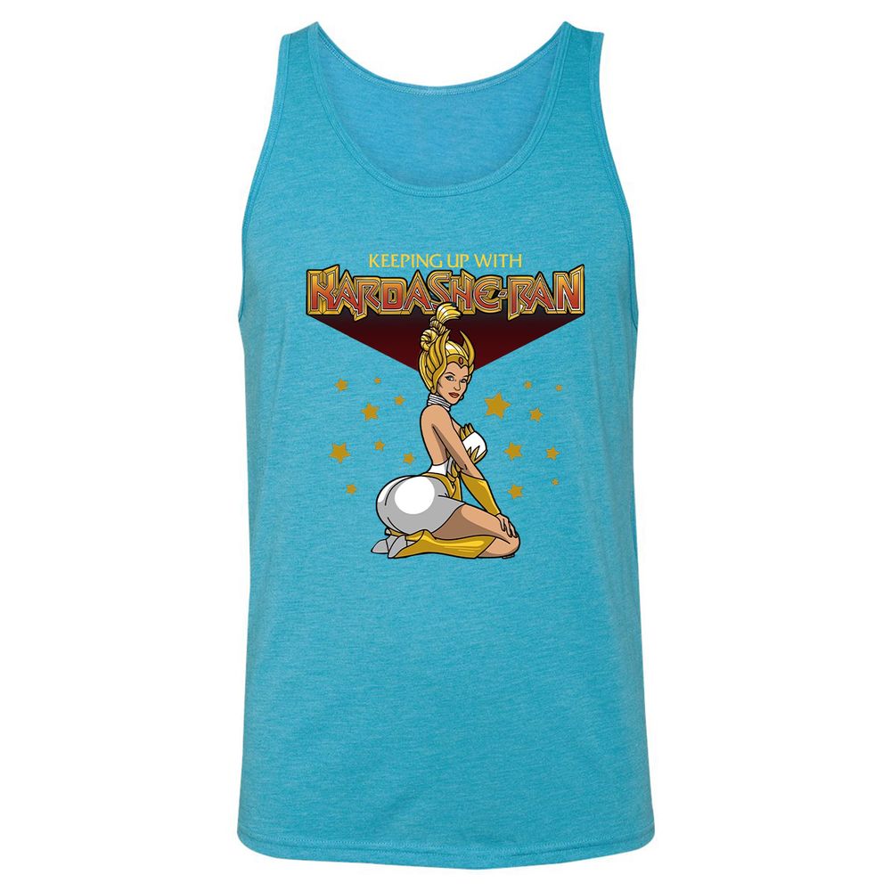 Unisex Jersey Tank - 3YA18TQ4 - Aqua Triblend - 3