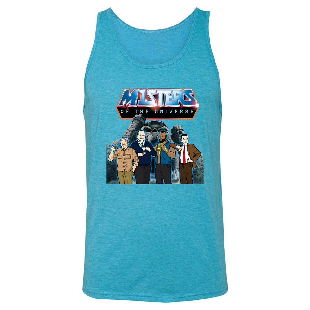 Unisex Jersey Tank - ZWVTGCRK - Aqua Triblend - 3
