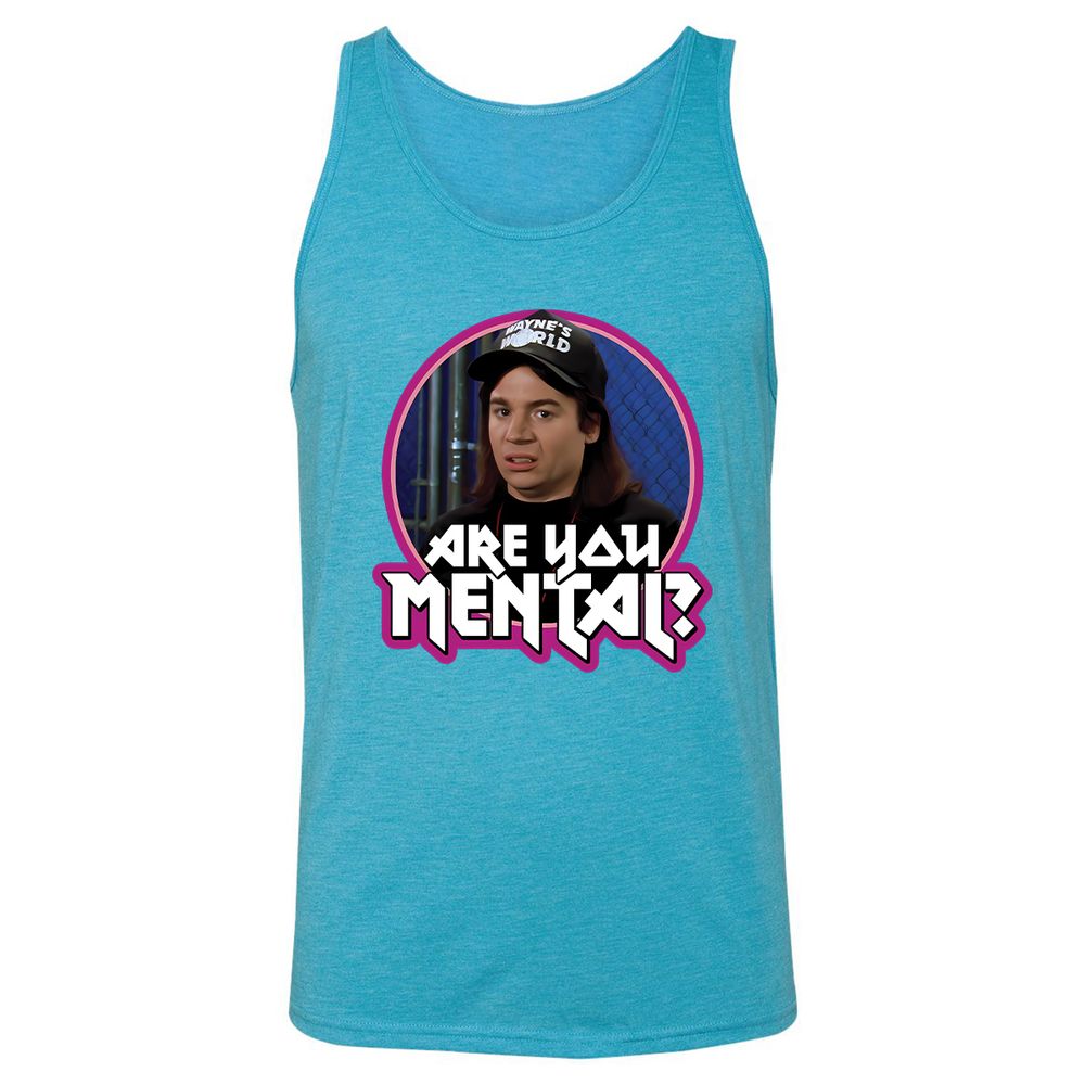 Unisex Jersey Tank - PW64HZNZ - Aqua Triblend - 3