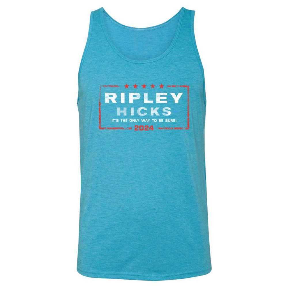 Unisex Jersey Tank - 6X7M7U7Z - Aqua Triblend - 3