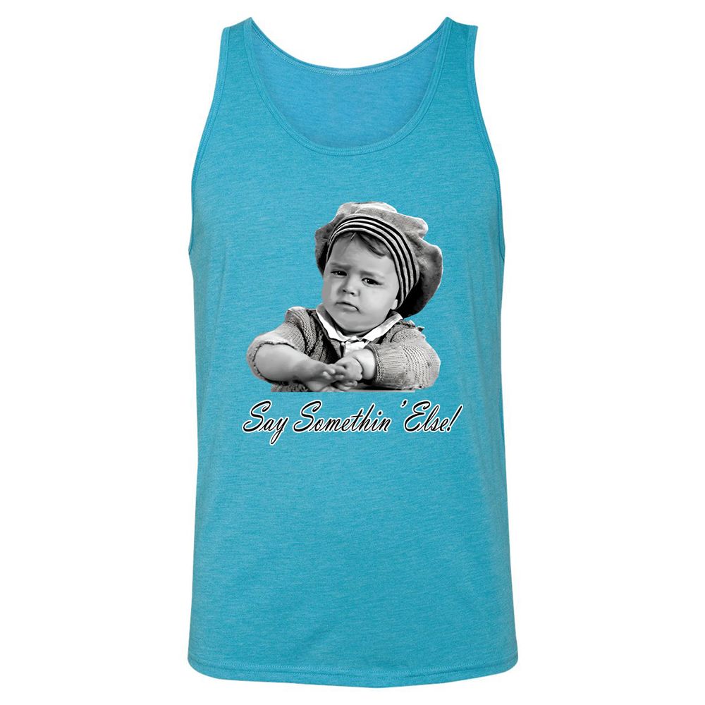 Unisex Jersey Tank - HP1GD74U - Aqua Triblend - 3