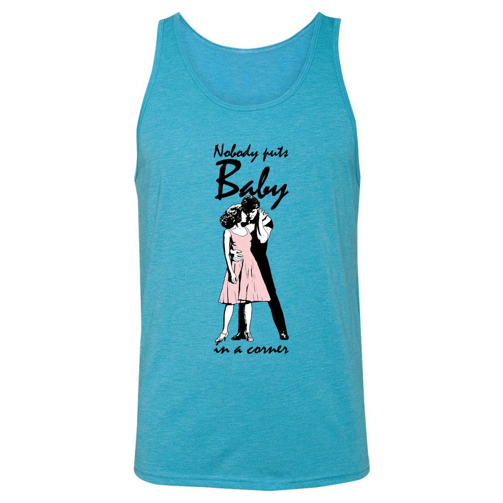 Unisex Jersey Tank - 8CSA698Y - Aqua Triblend - 3