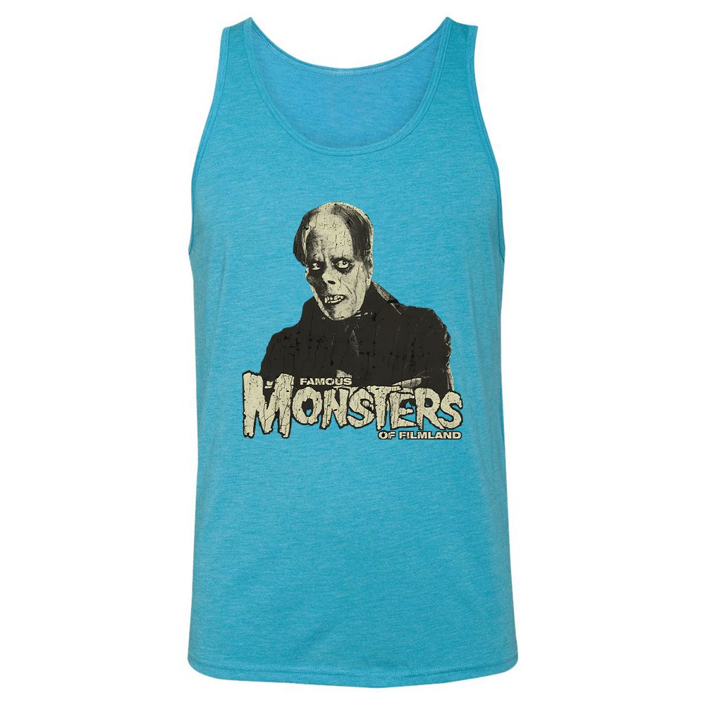 Unisex Jersey Tank - R1XML3BH - Aqua Triblend - 3