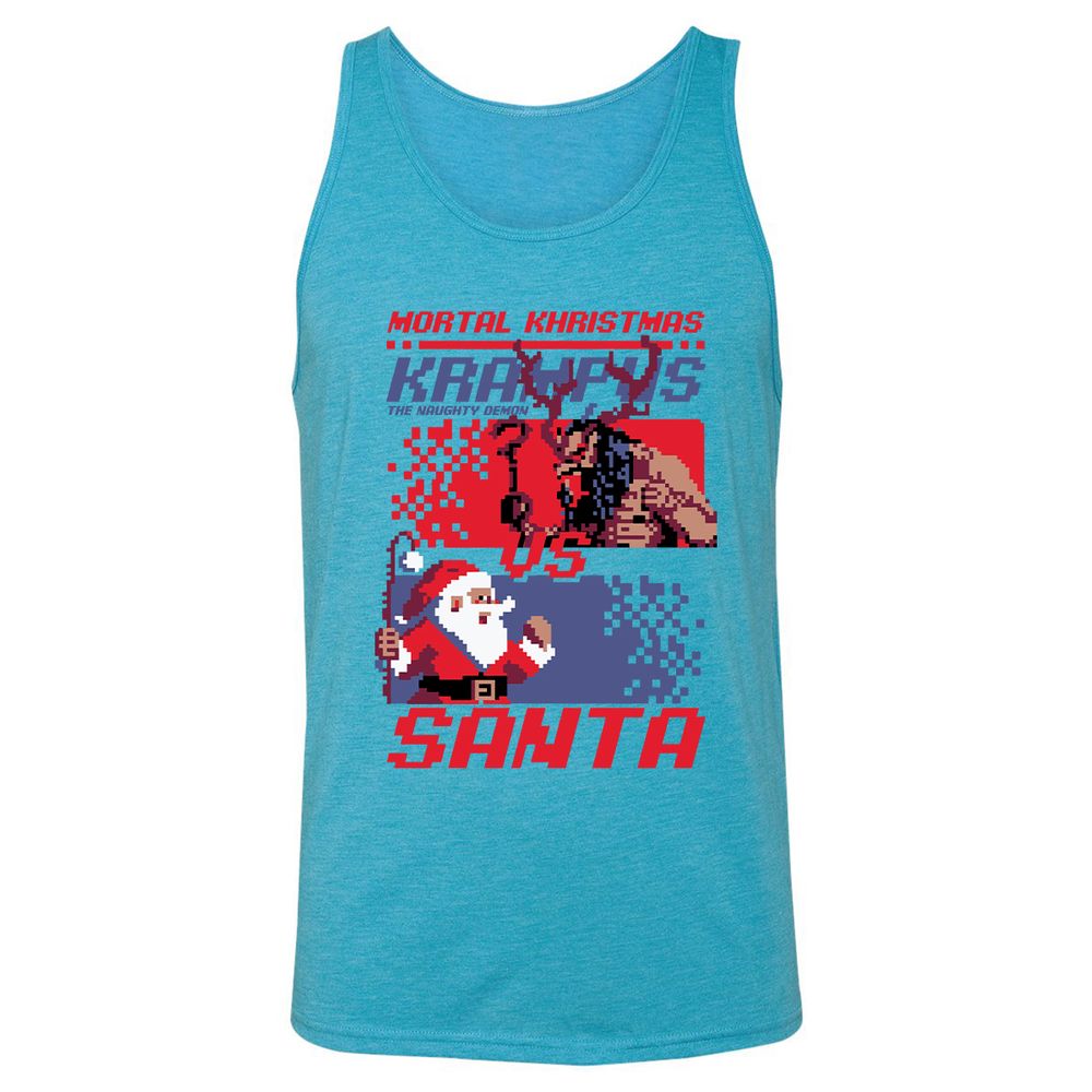 Unisex Jersey Tank - FA4PMHK9 - Aqua Triblend - 3