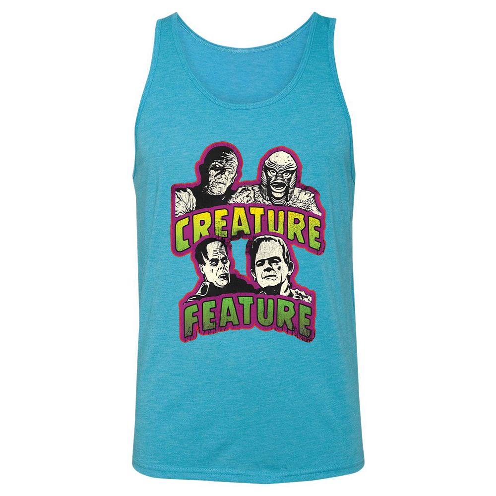 Unisex Jersey Tank - V3TCZPNT - Aqua Triblend - 3