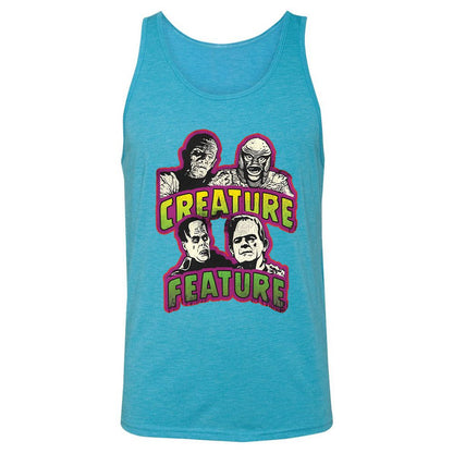 Unisex Jersey Tank - V3TCZPNT - Aqua Triblend - 3