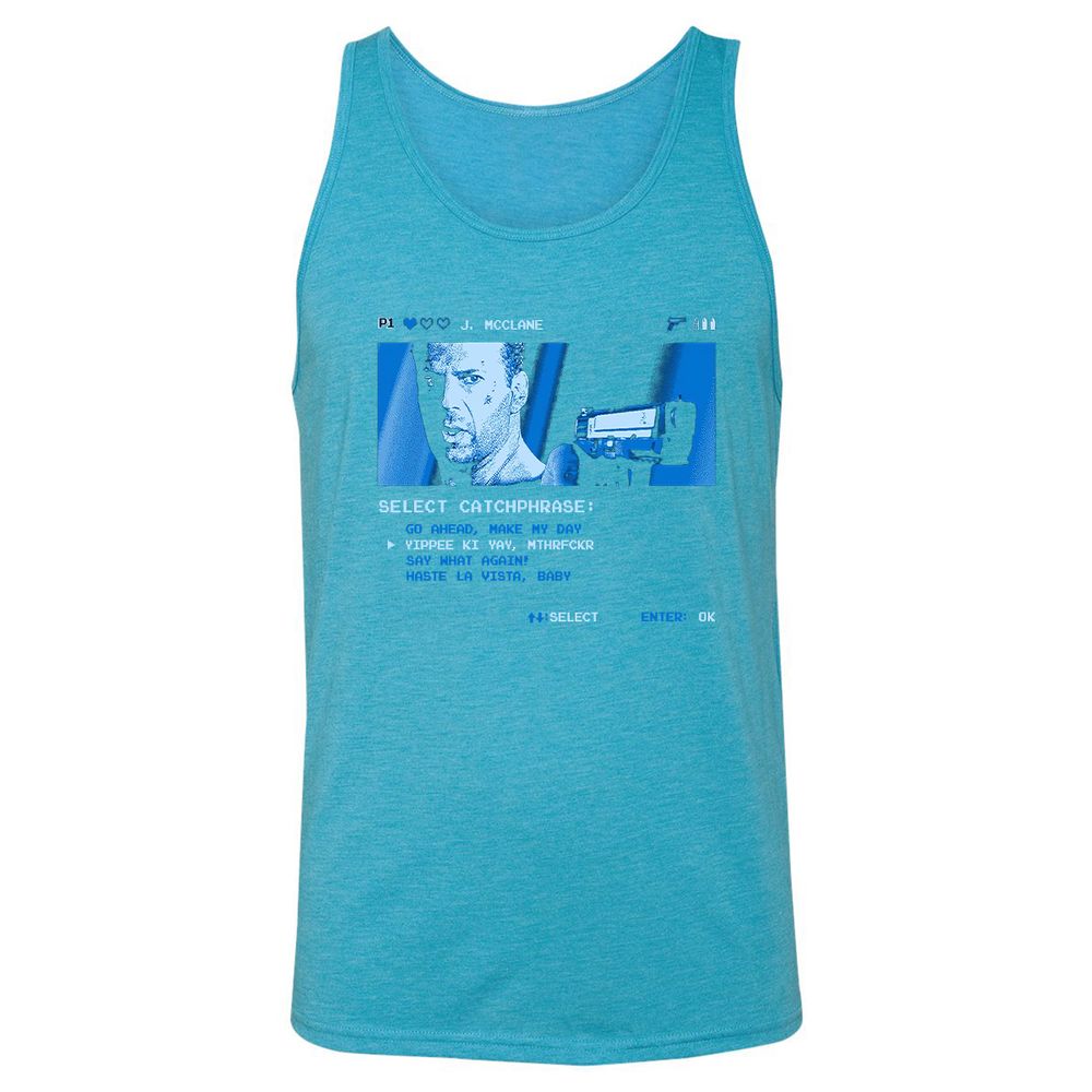 Unisex Jersey Tank - QFPSBSK3 - Aqua Triblend - 3