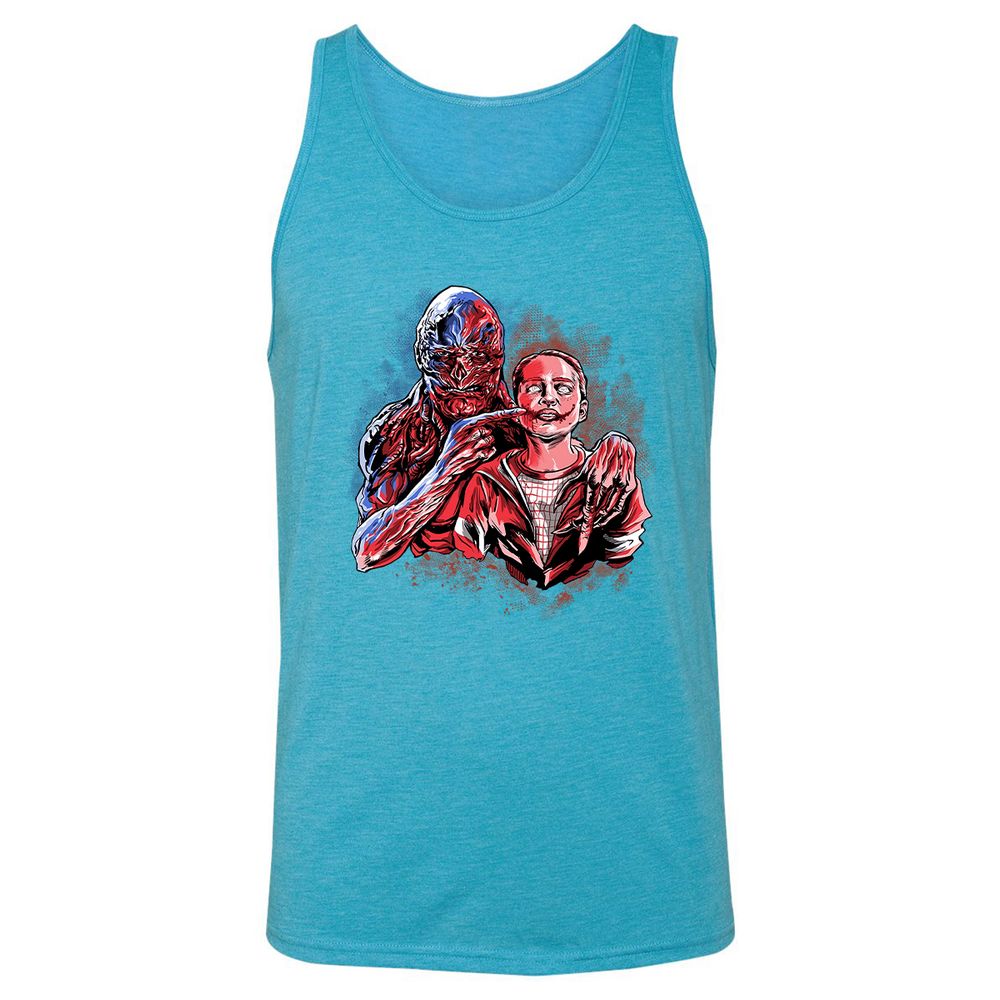Unisex Jersey Tank - 1TNRLMTY - Aqua Triblend - 3