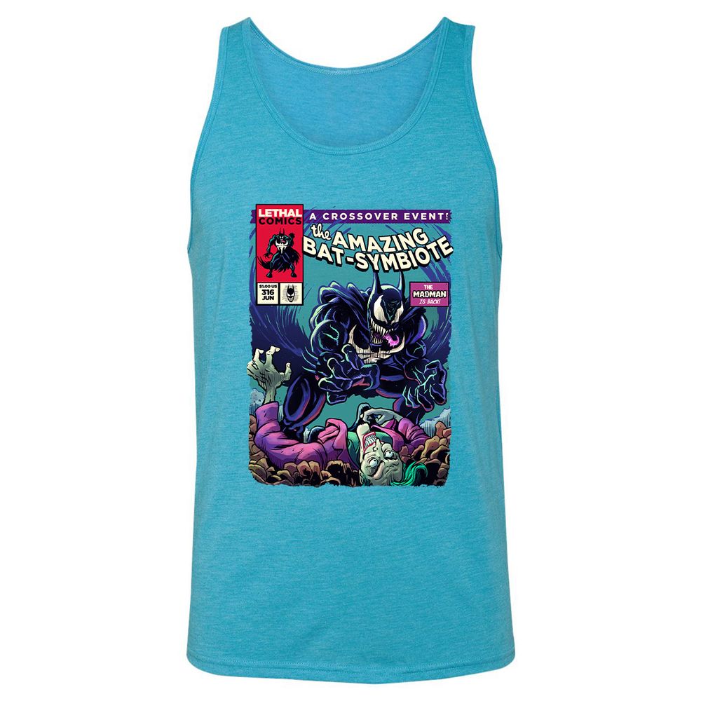 Unisex Jersey Tank - 16EYMS1B - Aqua Triblend - 3