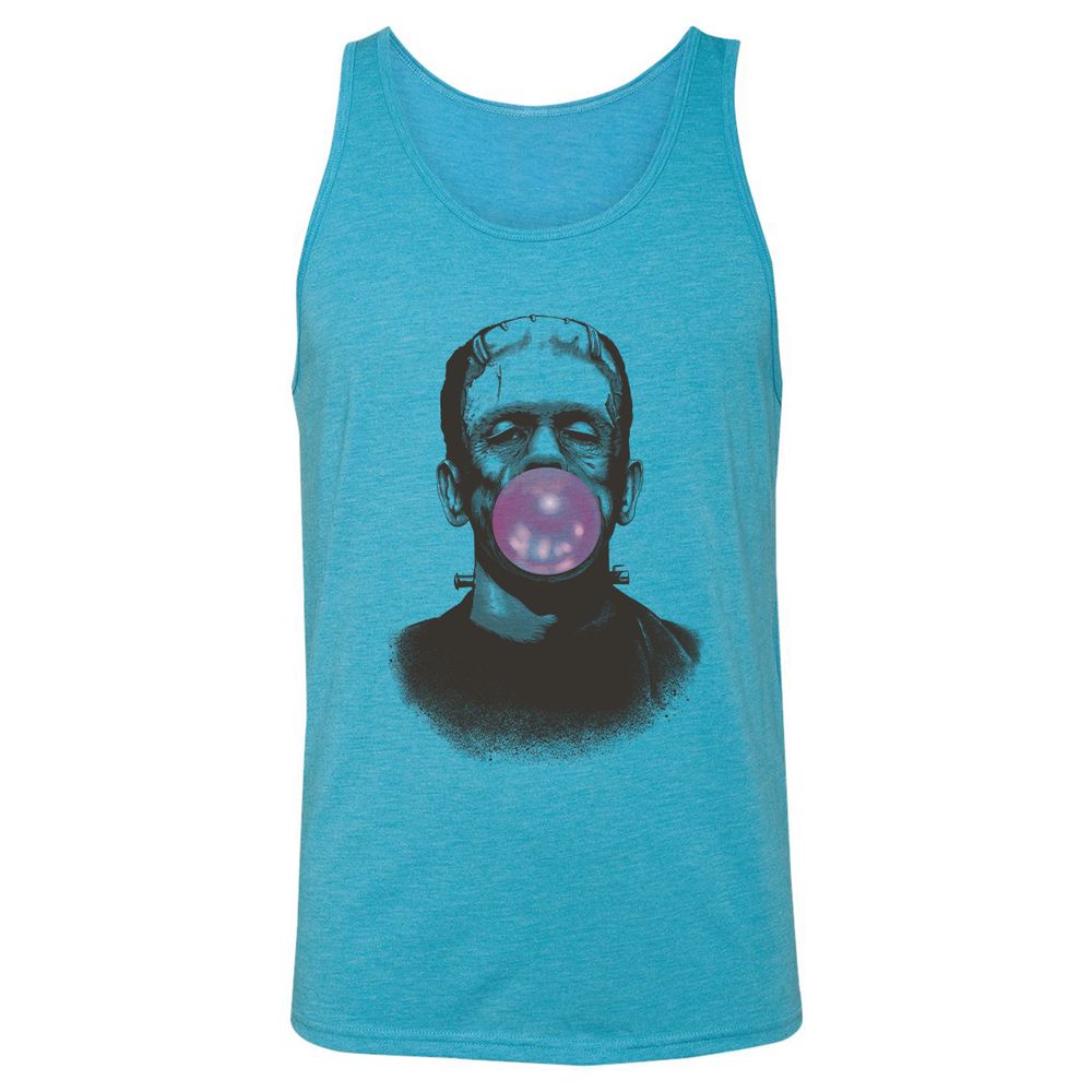 Unisex Jersey Tank - XBL8GAQN - Aqua Triblend - 3