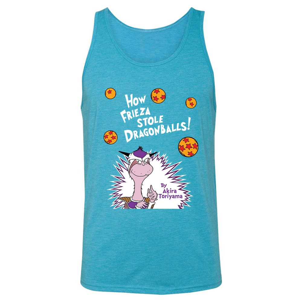 Unisex Jersey Tank - 1J5DD7D1 - Aqua Triblend - 3