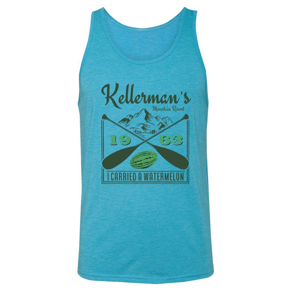 Unisex Jersey Tank - 5HZQZ1KT - Aqua Triblend - 3