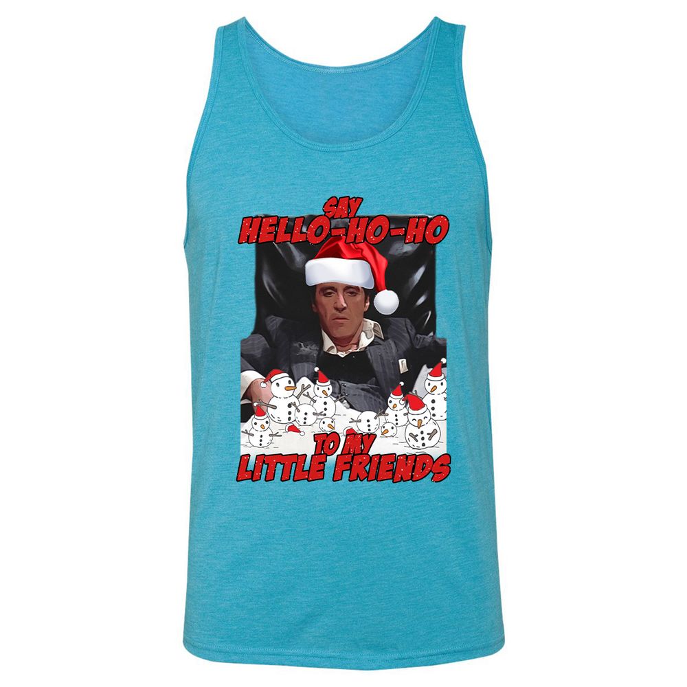 Unisex Jersey Tank - HWYNE591 - Aqua Triblend - 3