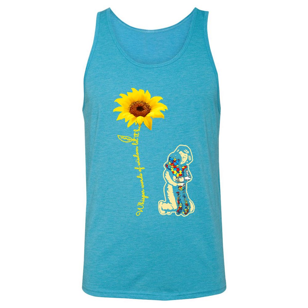 Unisex Jersey Tank - C88JTM3C - Aqua Triblend - 3