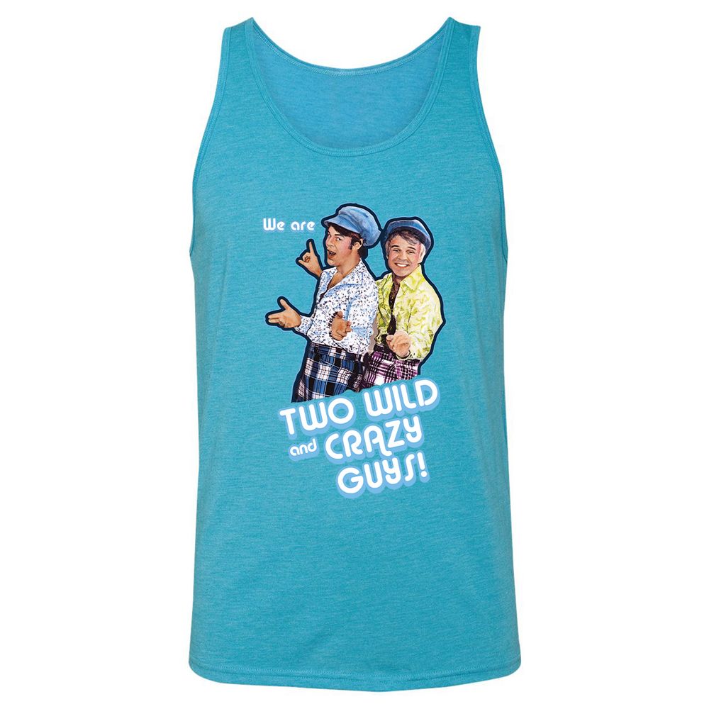 Retro Funny Duo - Aqua Triblend - 3