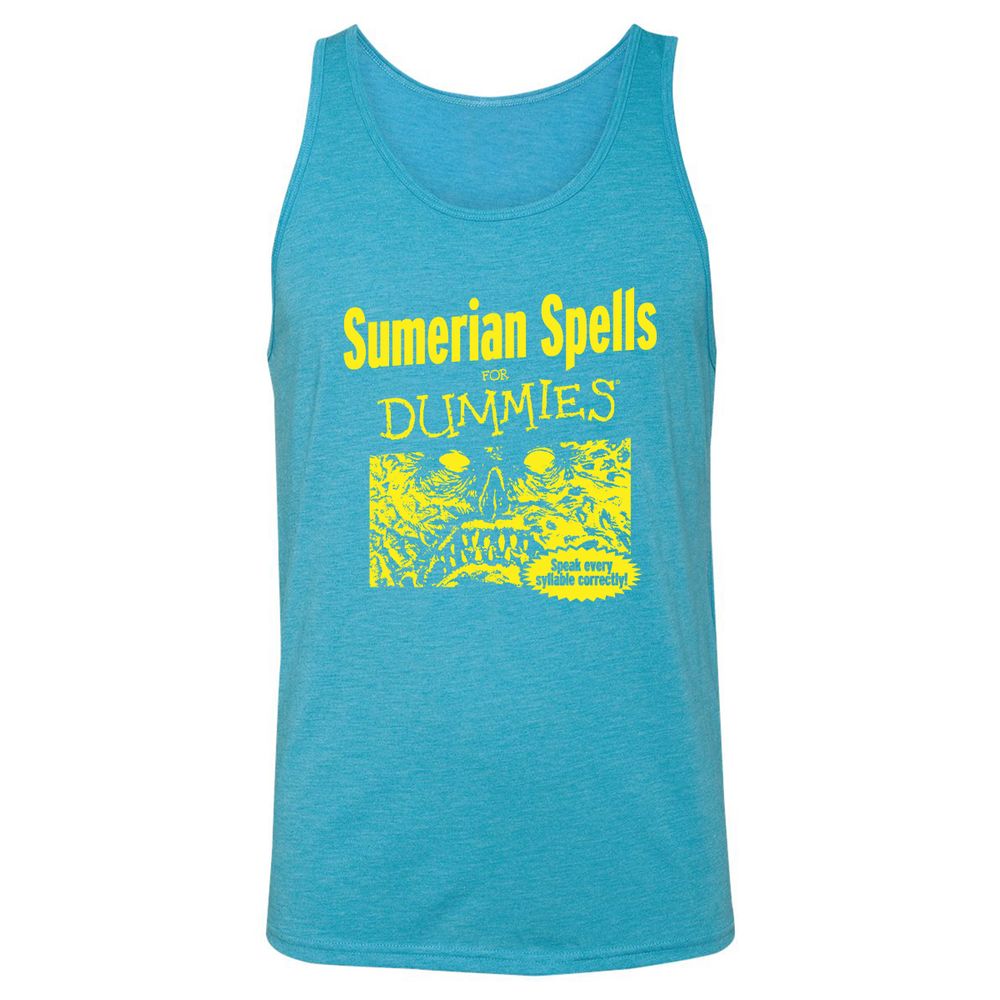 Unisex Jersey Tank - APTB4DY6 - Aqua Triblend - 3