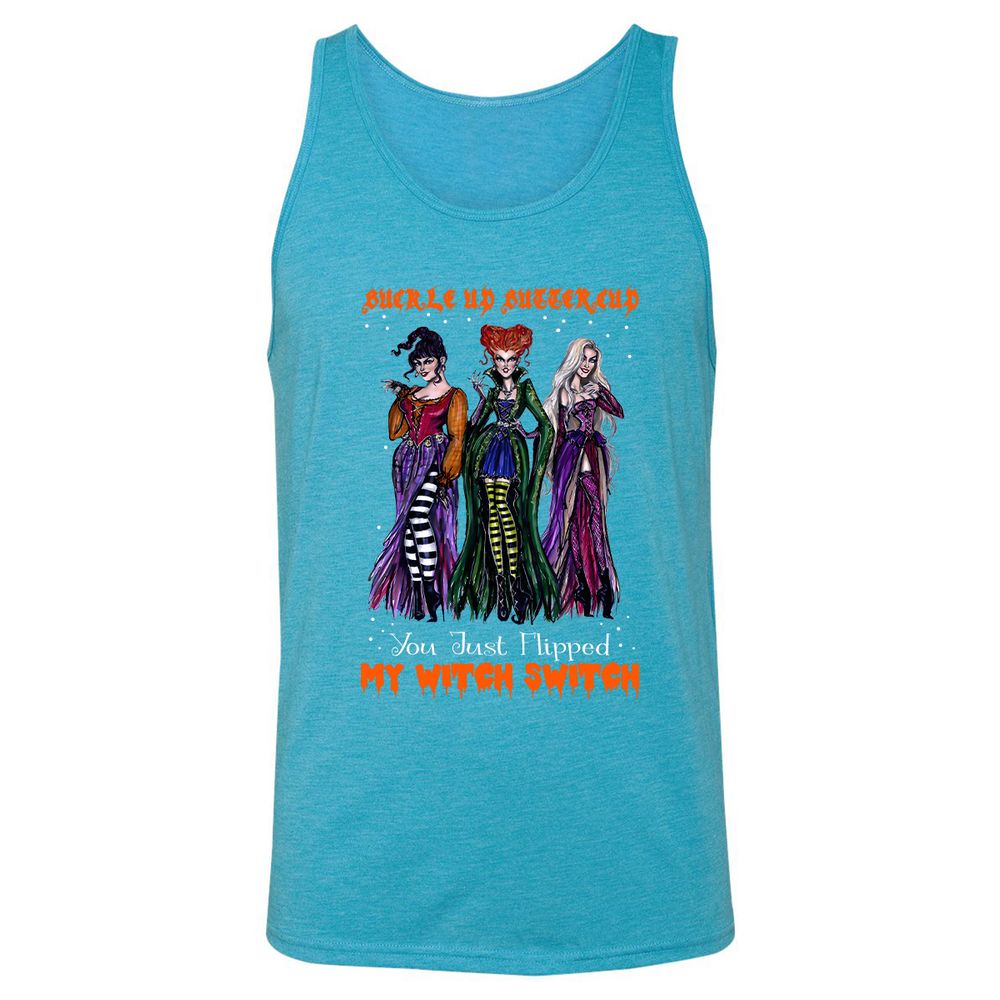 Unisex Jersey Tank - XQU1A3JJ - Aqua Triblend - 3
