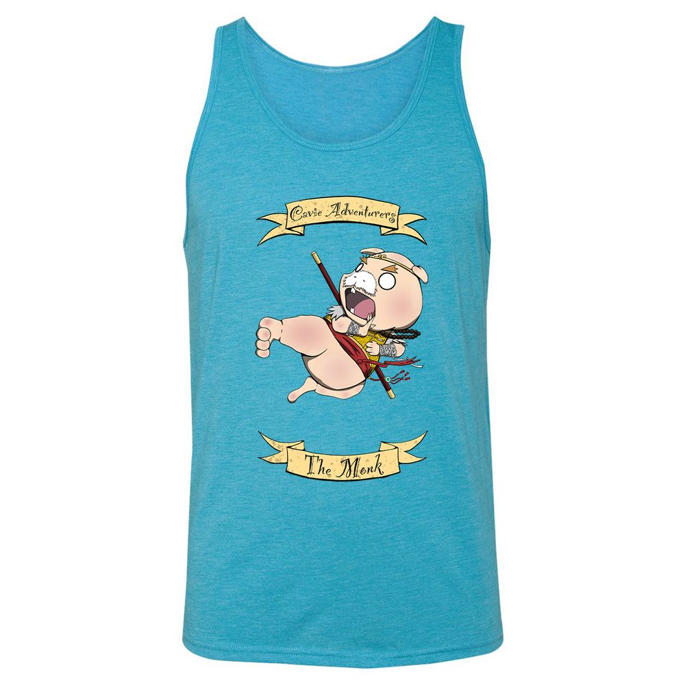Unisex Jersey Tank - YNRPBETJ - Aqua Triblend - 3