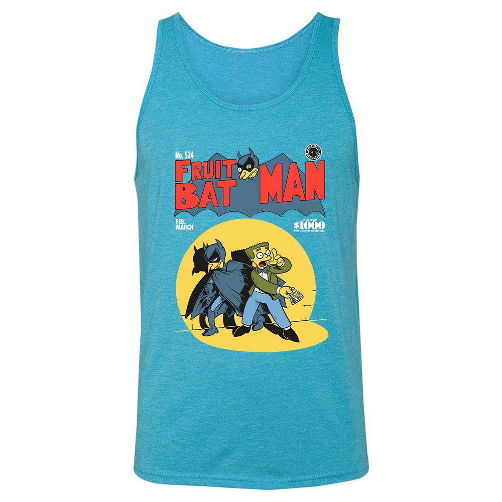 Unisex Jersey Tank - 6J53K57M - Aqua Triblend - 3