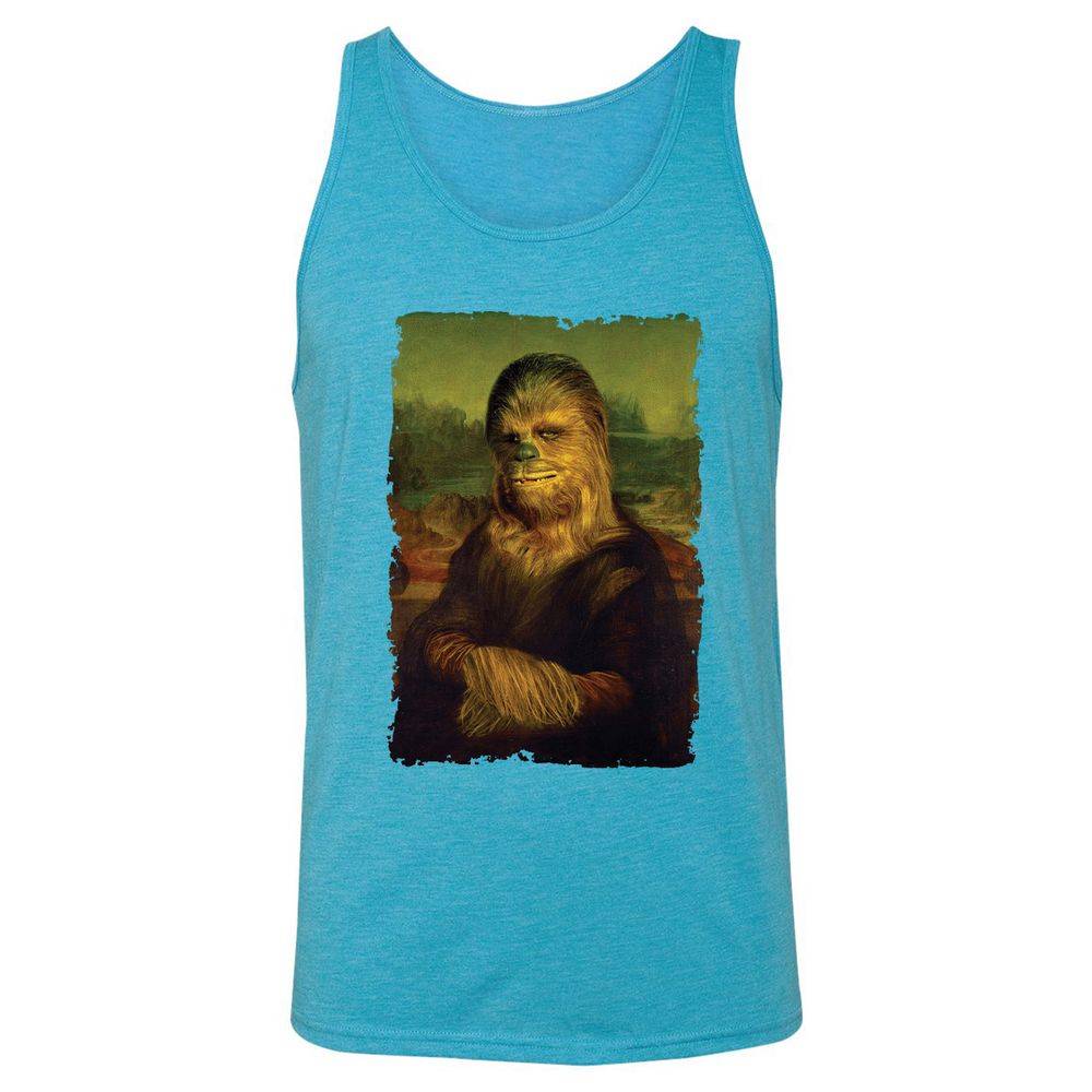 Unisex Jersey Tank - 8UH81KRX - Aqua Triblend - 3