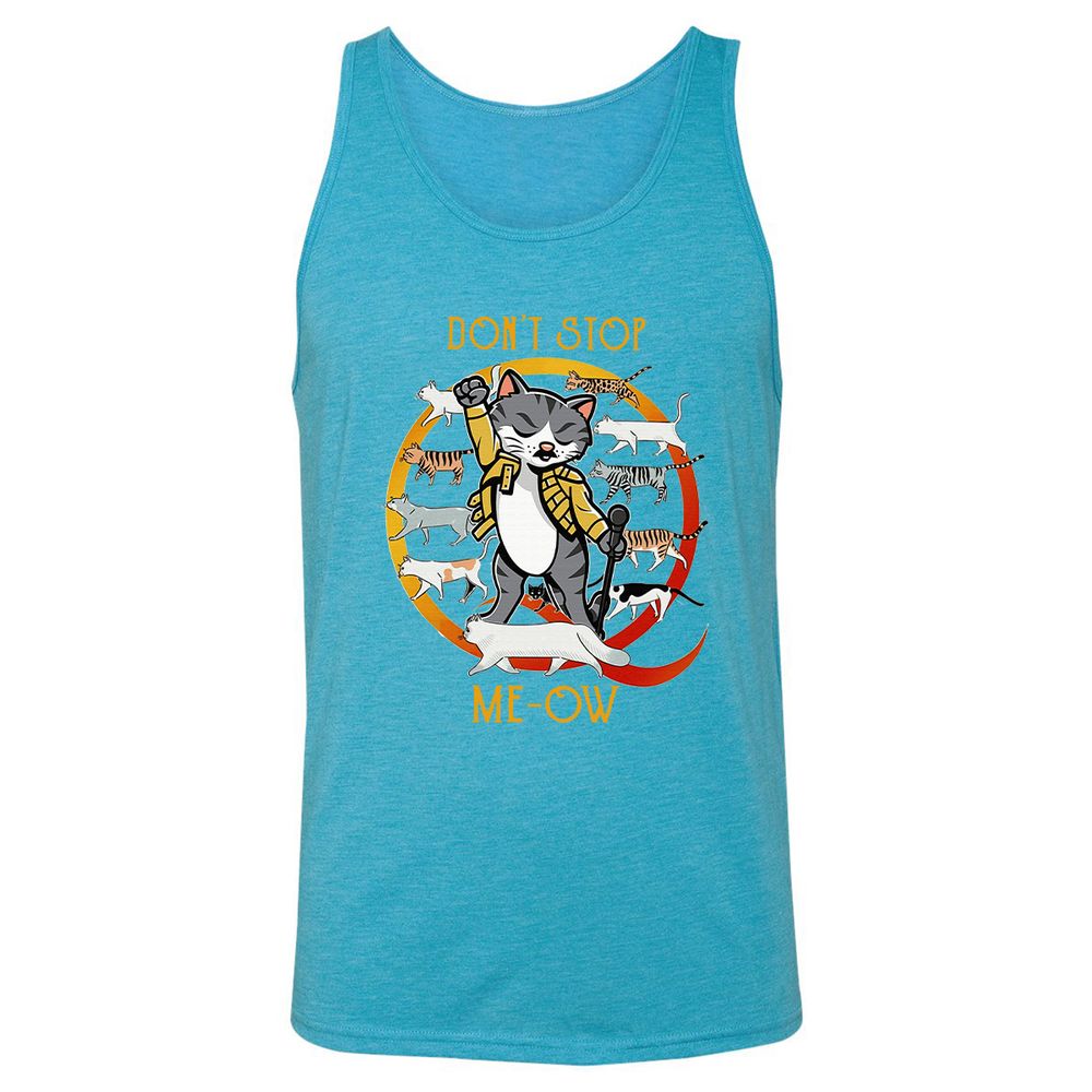 Unisex Jersey Tank - 8Y839TZY - Aqua Triblend - 3