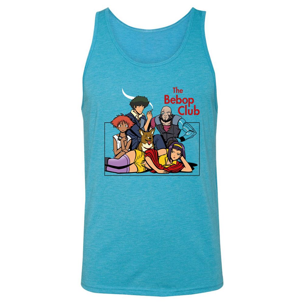 Unisex Jersey Tank - BYRF7MNT - Aqua Triblend - 3
