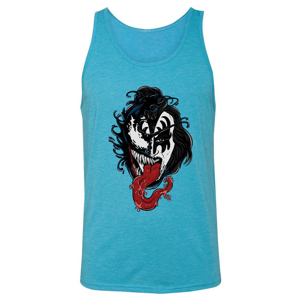 Unisex Jersey Tank - BRSWKD8C - Aqua Triblend - 3