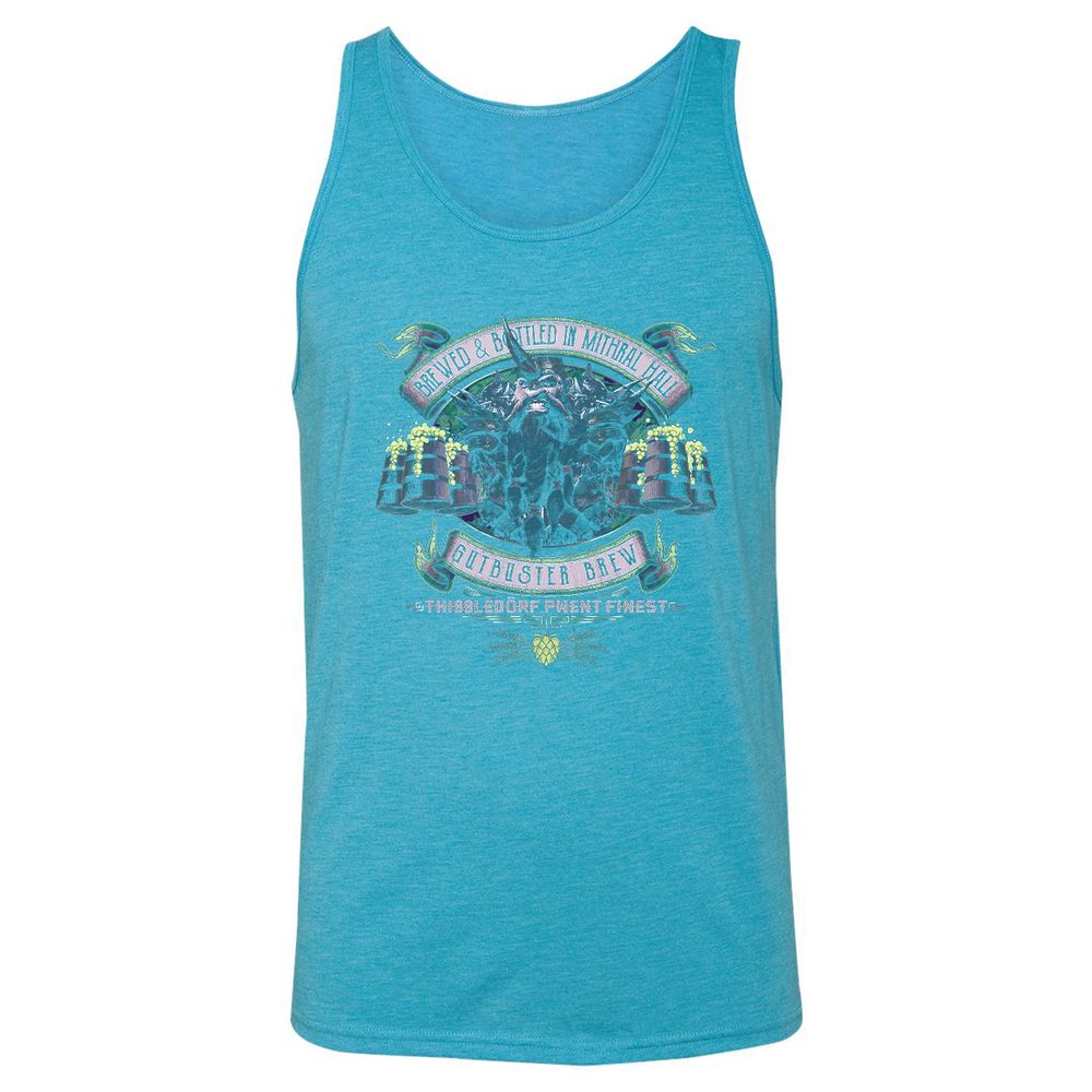 Unisex Jersey Tank - 293WRC1U - Aqua Triblend - 3