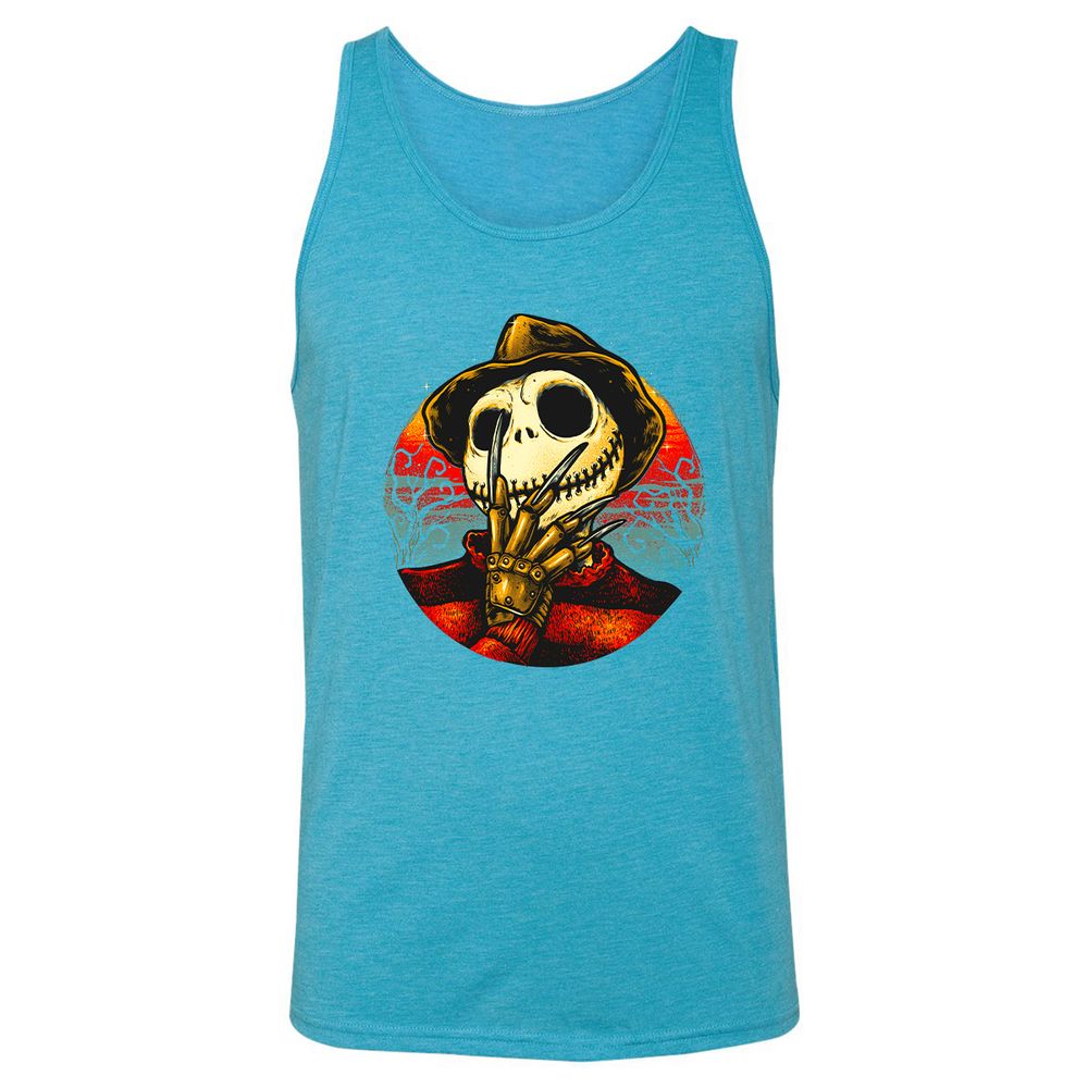 Unisex Jersey Tank - S6MXBM1U - Aqua Triblend - 3