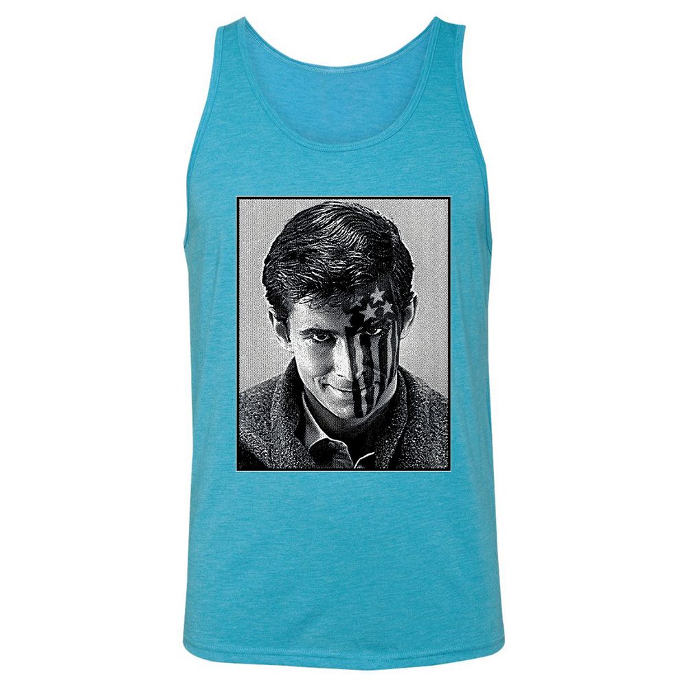 Unisex Jersey Tank - RYDDLEY2 - Aqua Triblend - 3