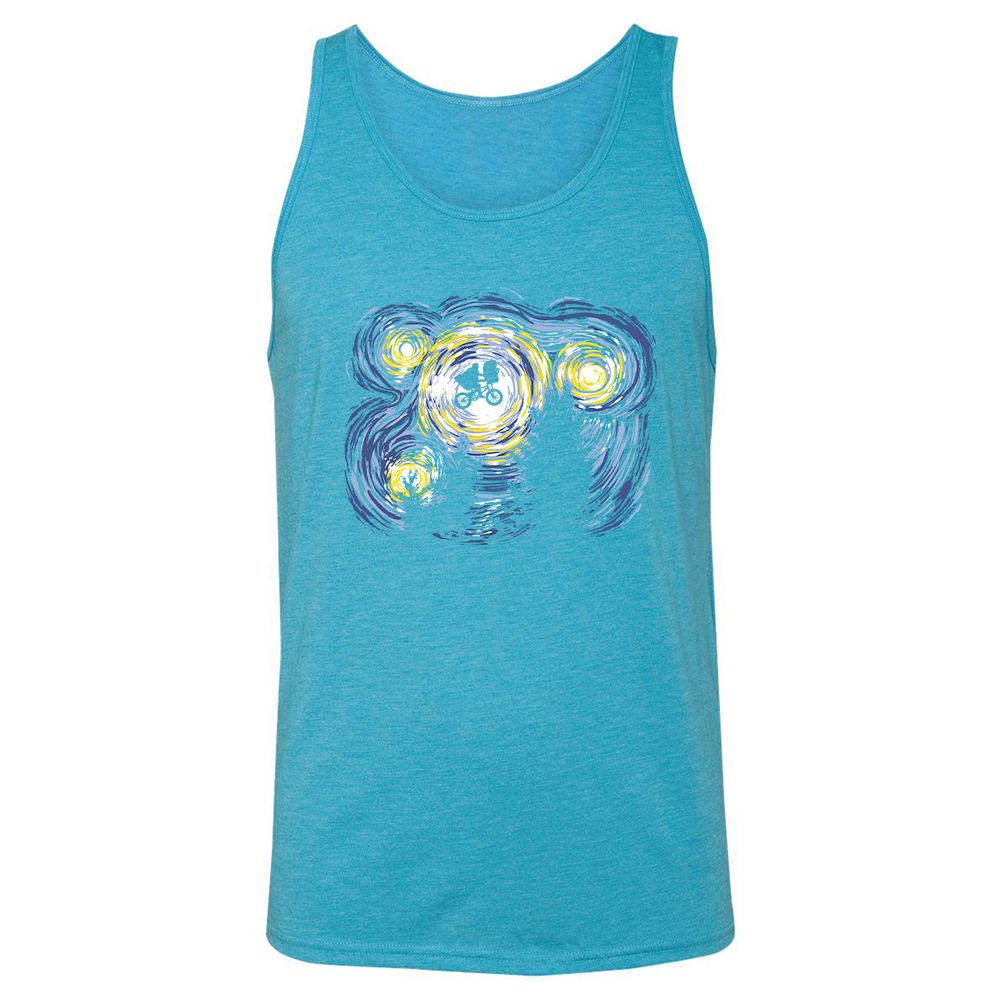 Unisex Jersey Tank - X5T71AG9 - Aqua Triblend - 3