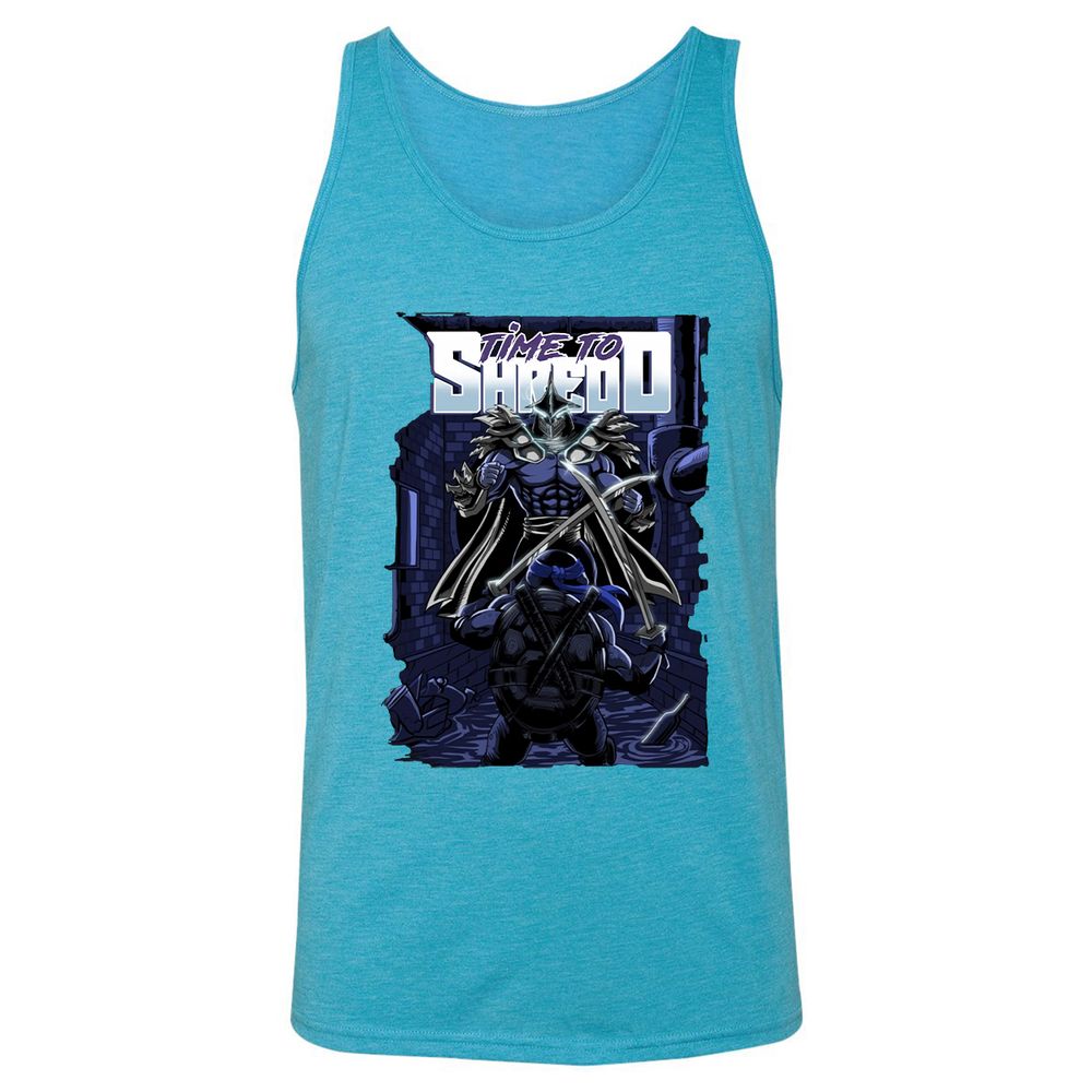 Unisex Jersey Tank - FCXZ4MF5 - Aqua Triblend - 3