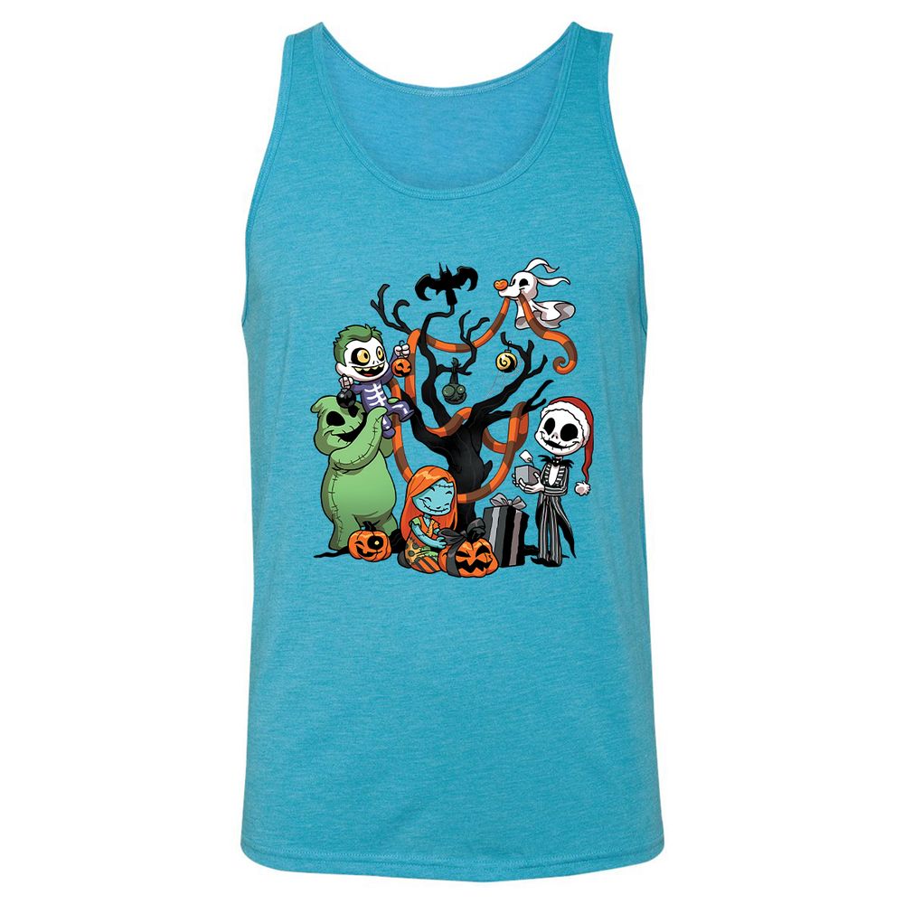 Unisex Jersey Tank - NK1GSUL9 - Aqua Triblend - 3