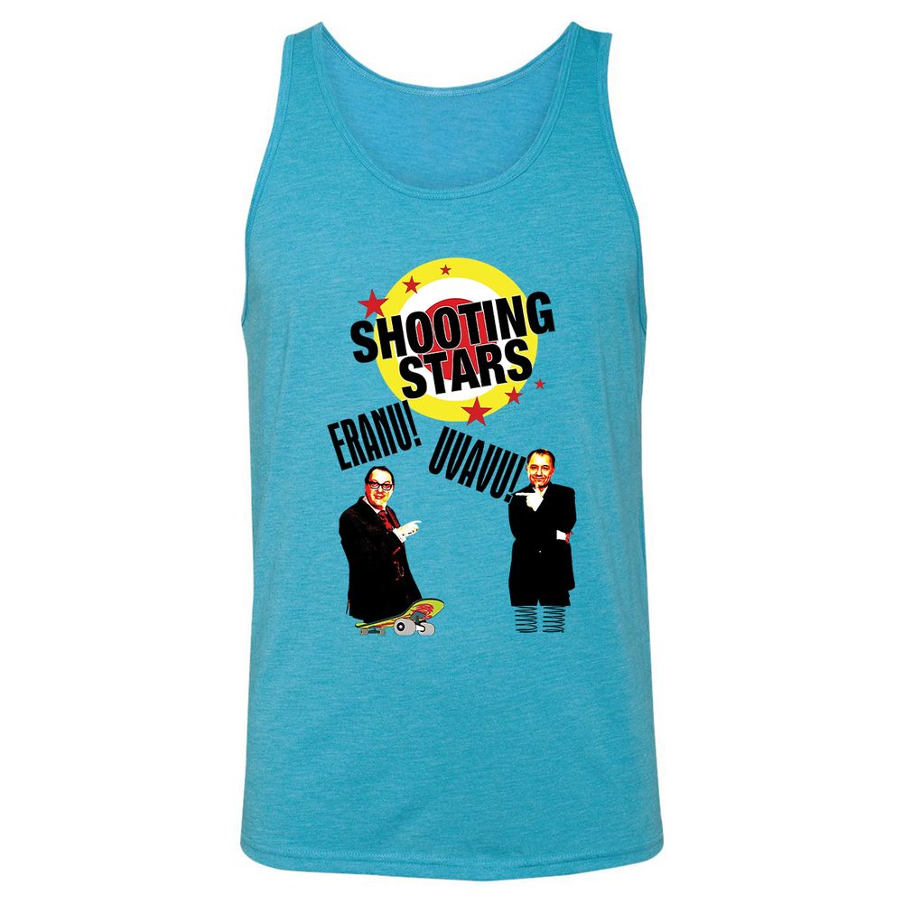 Unisex Jersey Tank - H6N7Y59M - Aqua Triblend - 3