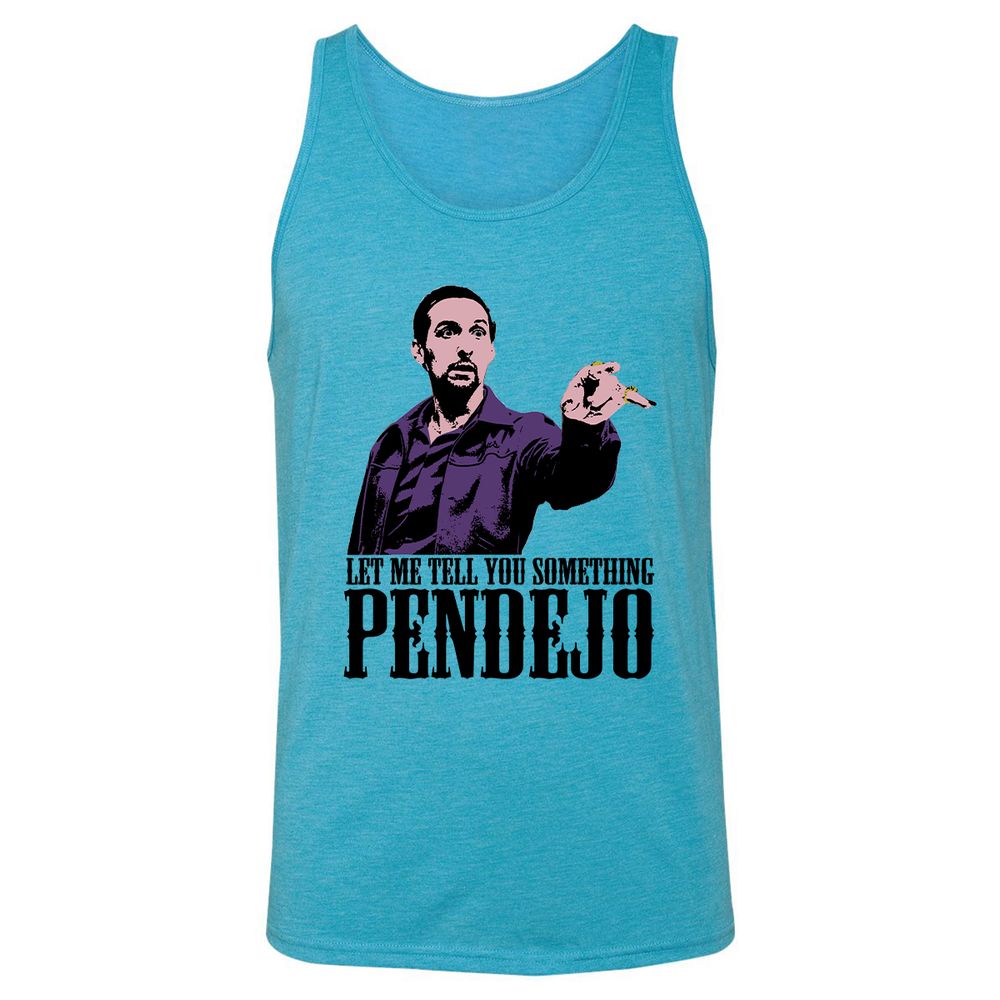Unisex Jersey Tank - 6SPFLMYG - Aqua Triblend - 3