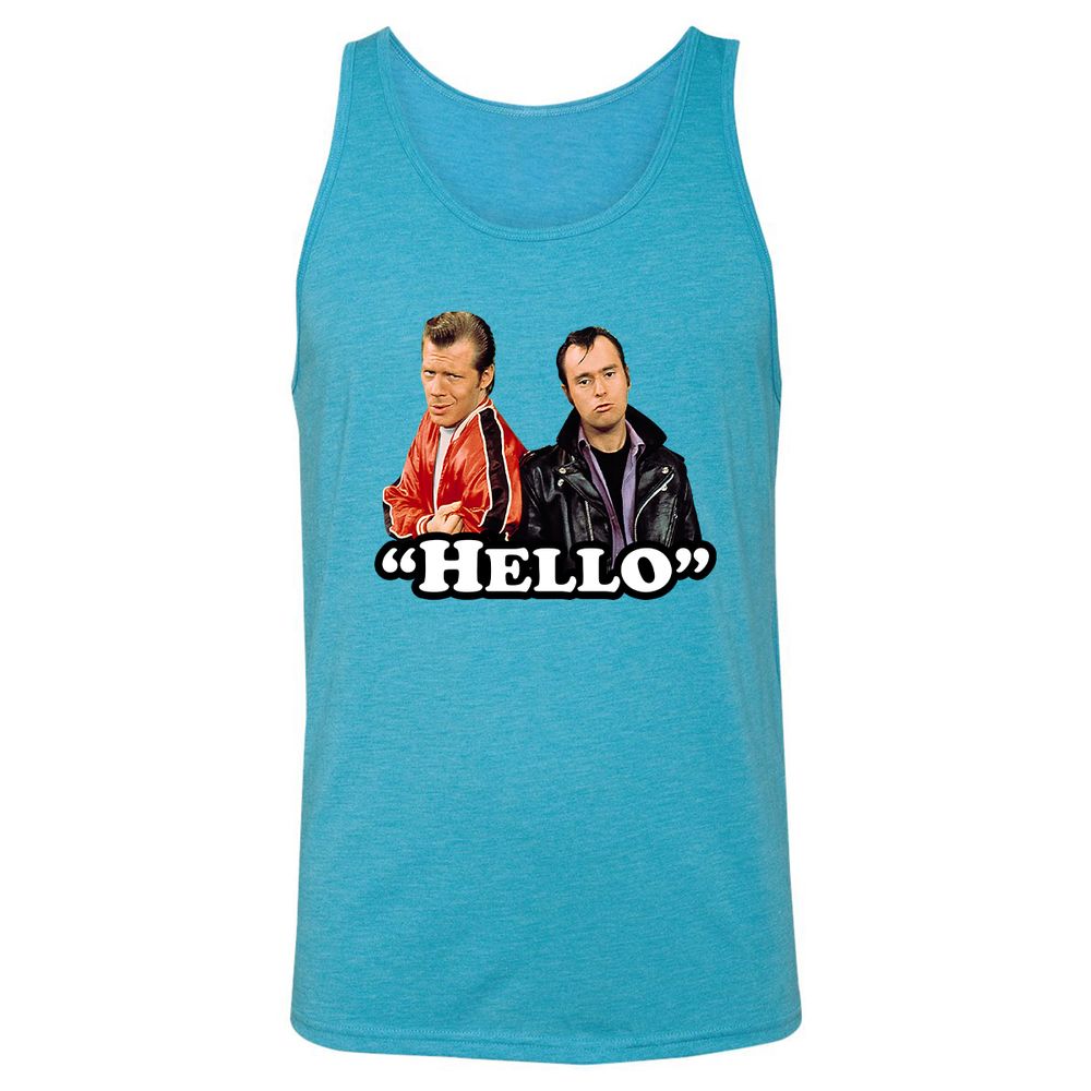 Unisex Jersey Tank - ECZ7TLYV - Aqua Triblend - 3