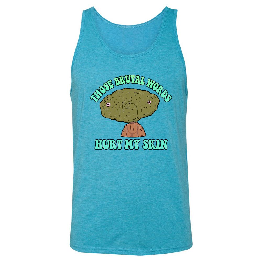 Unisex Jersey Tank - T8ZMWCRM - Aqua Triblend - 3