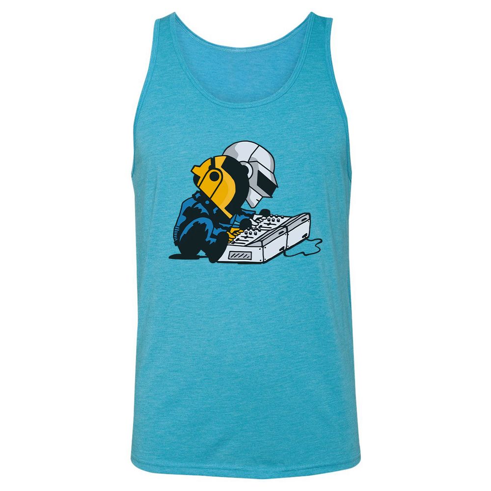 Unisex Jersey Tank - WKNRRX24 - Aqua Triblend - 3