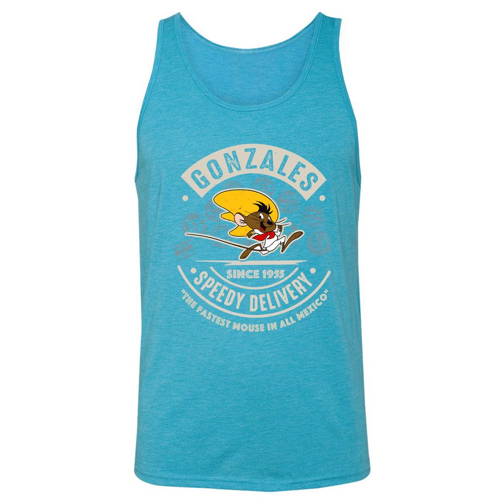 Unisex Jersey Tank - ABFATTZ7 - Aqua Triblend - 3