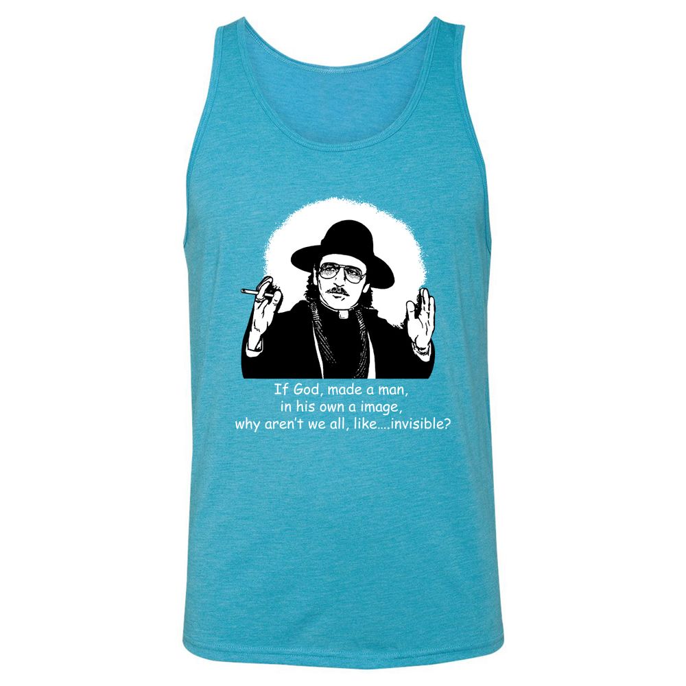Unisex Jersey Tank - 9152QDCM - Aqua Triblend - 3