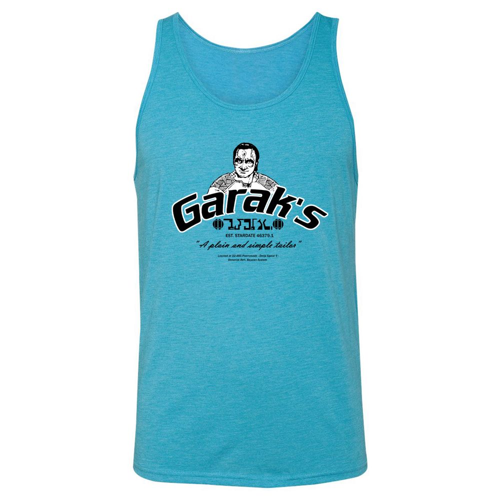 Unisex Jersey Tank - C5LMEMG5 - Aqua Triblend - 3