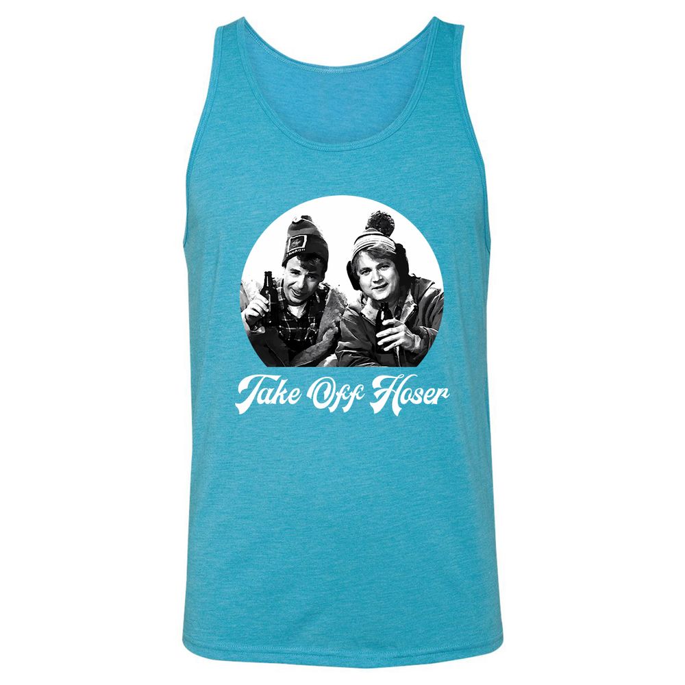 Unisex Jersey Tank - 7NPAFVU5 - Aqua Triblend - 3