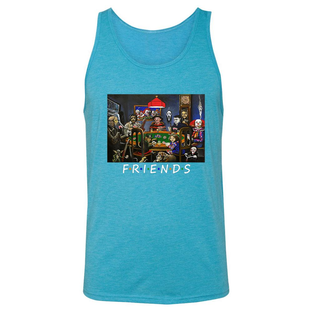 Unisex Jersey Tank - A1ANEFXH - Aqua Triblend - 3