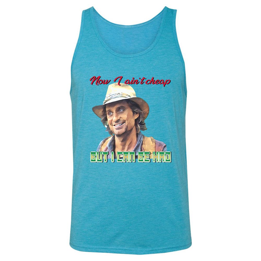 Unisex Jersey Tank - EHDW6ZG7 - Aqua Triblend - 3