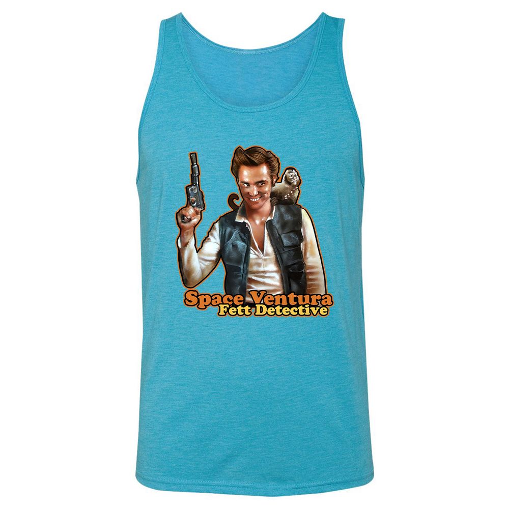 Unisex Jersey Tank - 8S67NYBZ - Aqua Triblend - 3